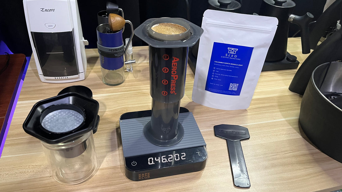 Colombia Santa Monica WWF in AeroPress